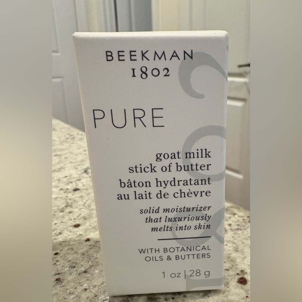 Beekman 1802 Pure Goat Milk Stick of Butter Solid Body Moisturizer 1oz ~NEW~
